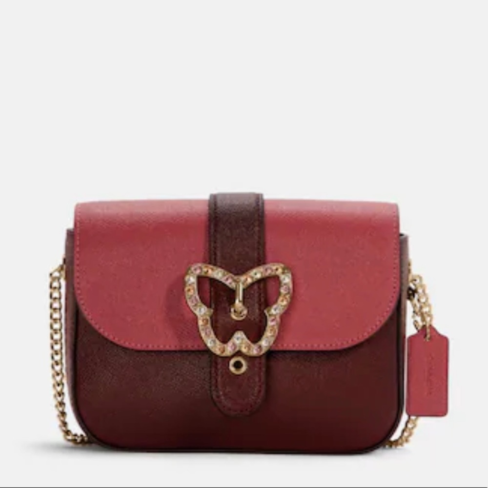 Coach Gemma NWT Butterfly Buckle Crossbody Purse